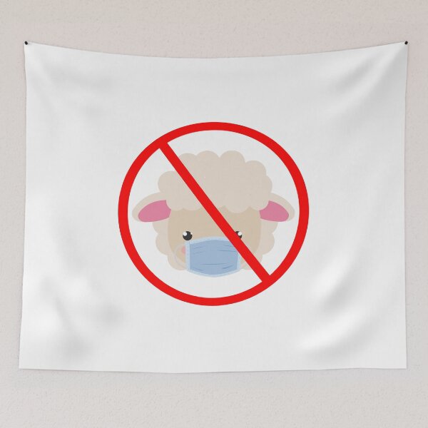 Item preview, No Mask Wearing Sheep designed and sold by D-Winch.