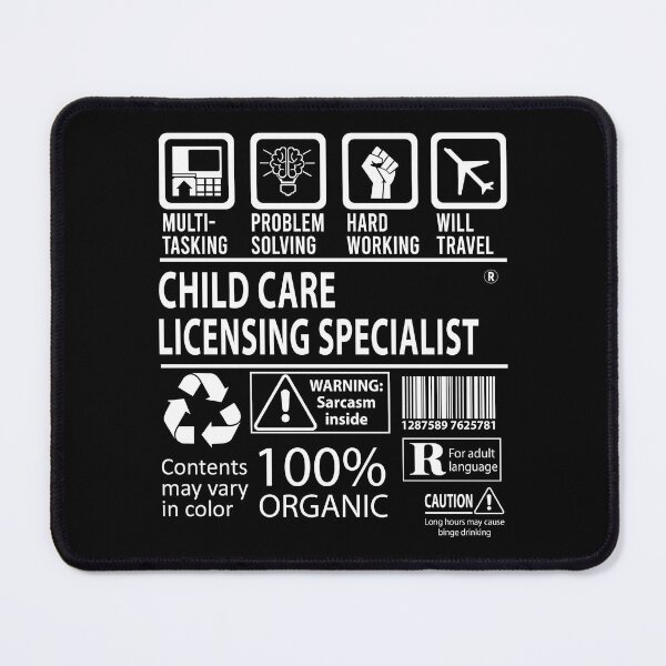Item preview, Child Care Licensing Specialist T Shirt - MultiTasking Certified Job Gift Item Tee designed and sold by sabinacsnm.