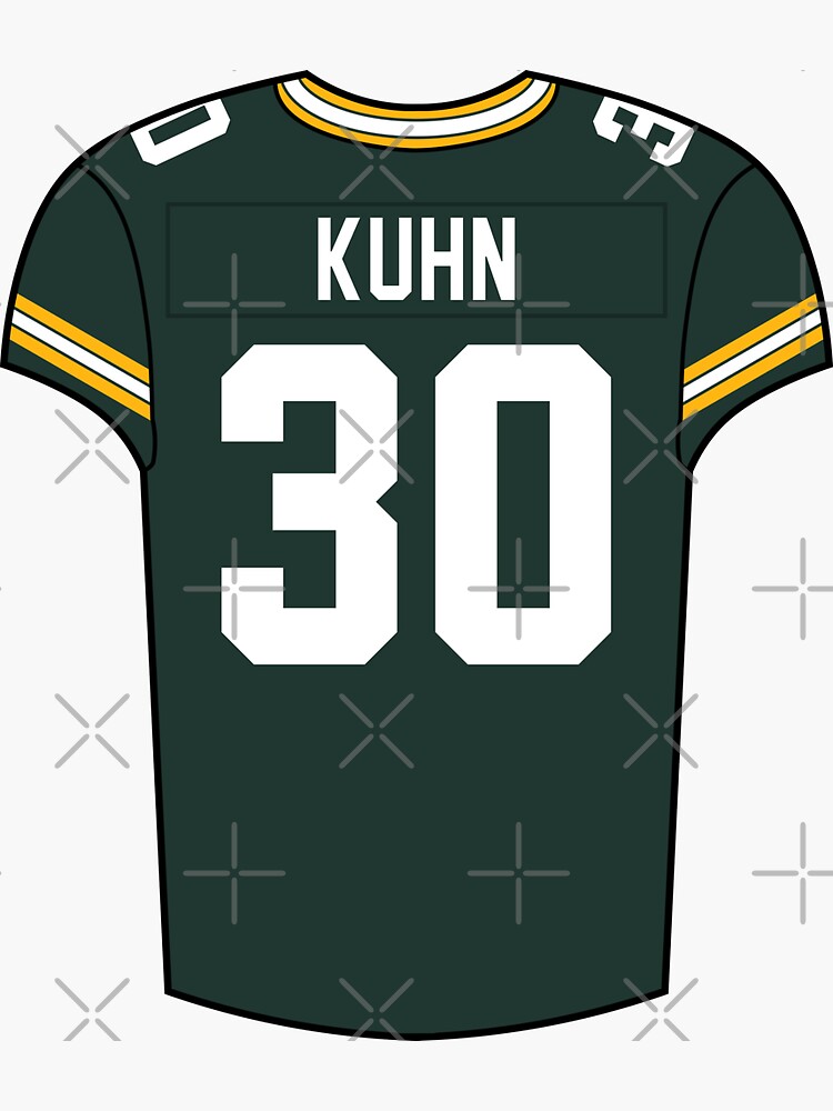 John Kuhn Home Jersey' Sticker for Sale by designsheaven