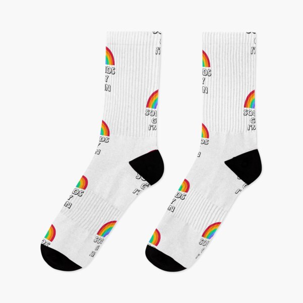 Item preview, Sounds Gay Im In - LGBTQ Rainbow - Funny Gay Slogans - Funny Gay Phrases  designed and sold by Inspirationmotivation.