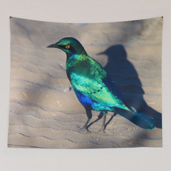 Item preview, African Blue Starling Bird designed and sold by SafariByMarisa.