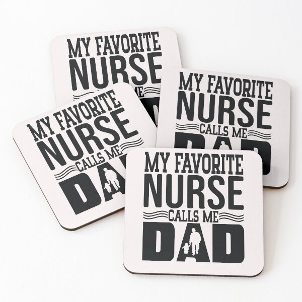 Item preview, My Favorite Nurse Calls Me Dad - Father's Day designed and sold by Leader Shirts.