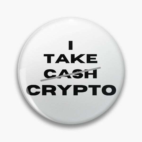Item preview, I take Crypto - Crypto Currency Humor designed and sold by Witfulwisdom.