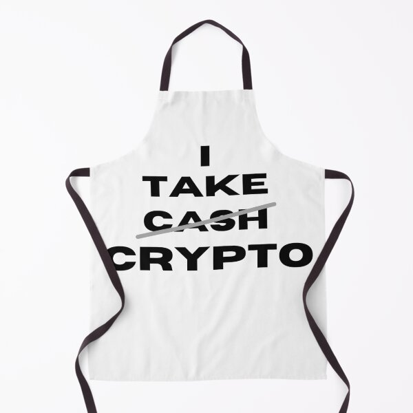 Item preview, I take Crypto - Crypto Currency Humor designed and sold by Witfulwisdom.
