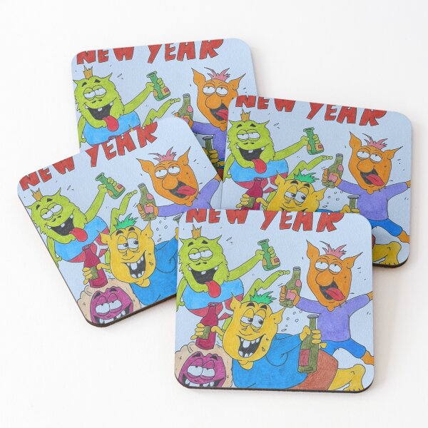 Item preview, Happy new year misfits designed and sold by Cjb46.