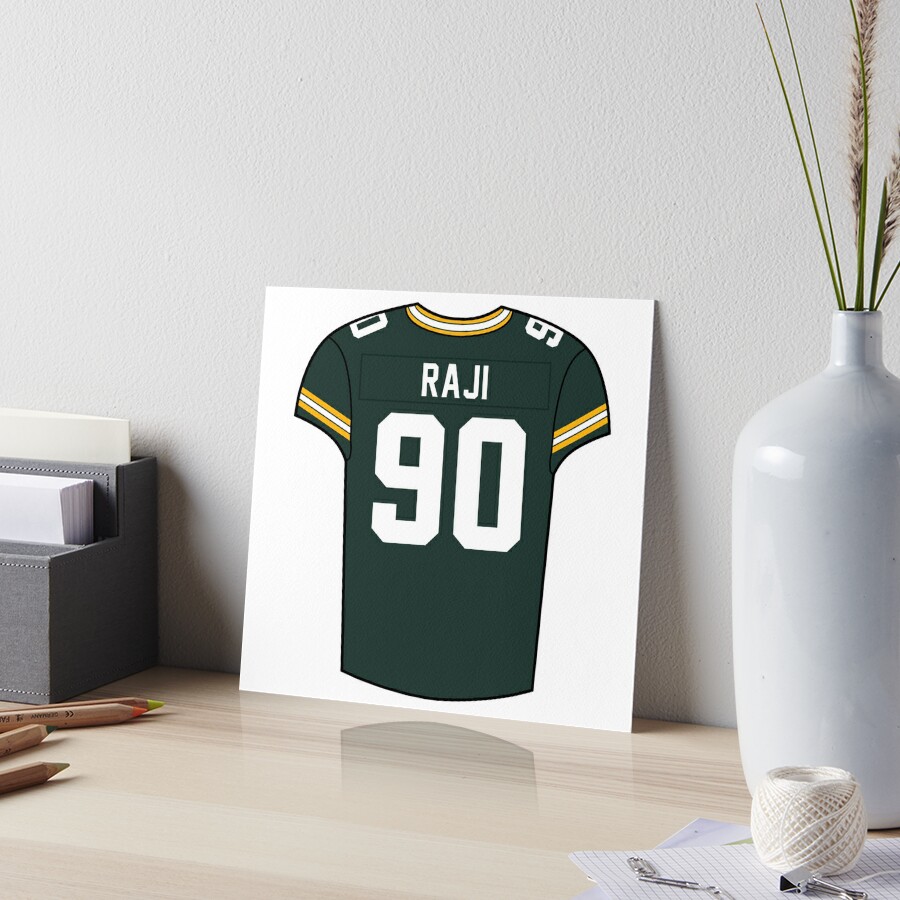 B.J. Raji Home Jersey' Art Board Print for Sale by designsheaven