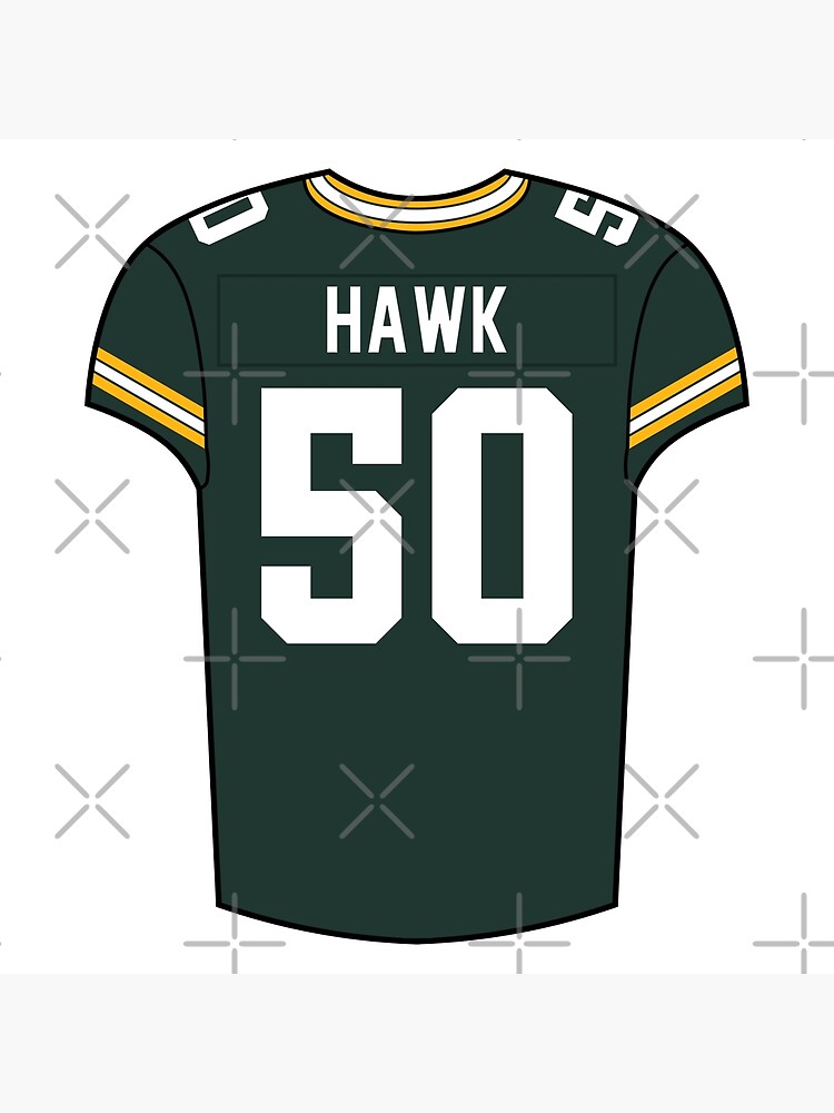 A.J. Hawk Home Jersey' Poster for Sale by designsheaven