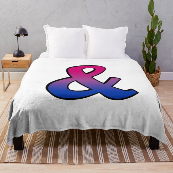Item preview, You and I Romantic Bi Flag Ampersand Symbol - Bisexual Valentines designed and sold by Inspirationmotivation.
