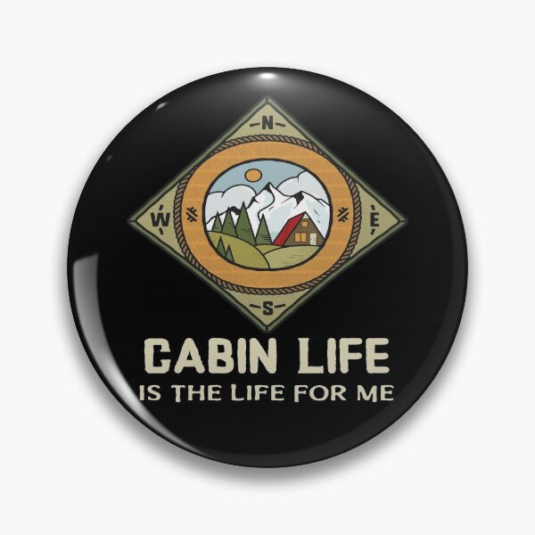 Item preview, Cabin Life Is The Life For Me Retro Vintage Summer Camping - Camping Time, The Adventure Begins - Camping Quote Art designed and sold by LMcDs.