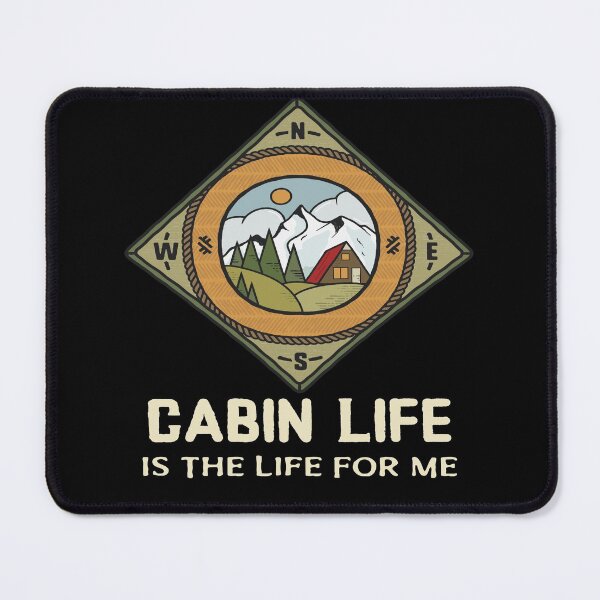 Item preview, Cabin Life Is The Life For Me Retro Vintage Summer Camping - Camping Time, The Adventure Begins - Camping Quote Art designed and sold by LMcDs.