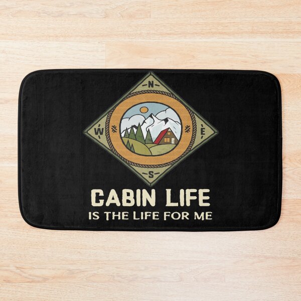 Item preview, Cabin Life Is The Life For Me Retro Vintage Summer Camping - Camping Time, The Adventure Begins - Camping Quote Art designed and sold by LMcDs.