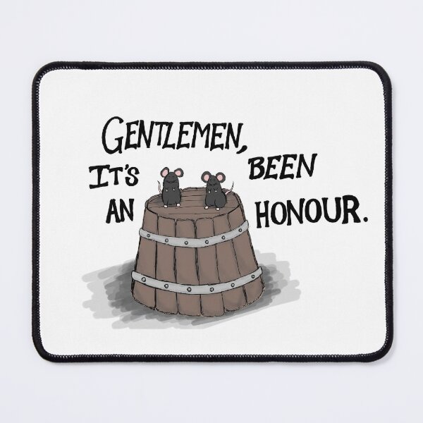 Item preview, Gentlemen, it's been an honour designed and sold by peanut-the-bear.