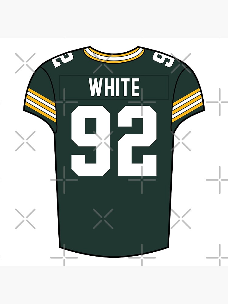 Reggie White Home Jersey Poster for Sale by designsheaven