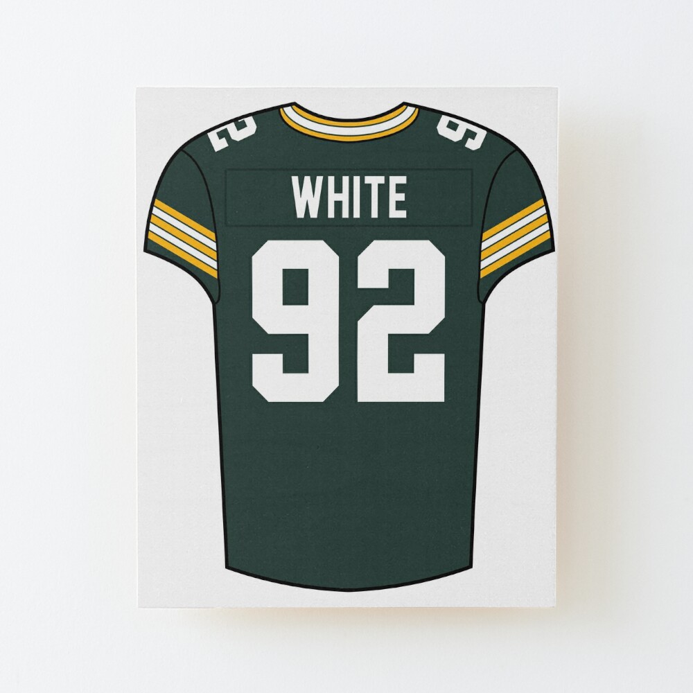 Reggie White Home Jersey Postcard for Sale by designsheaven