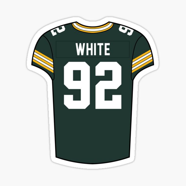 Reggie White Home Jersey Postcard for Sale by designsheaven