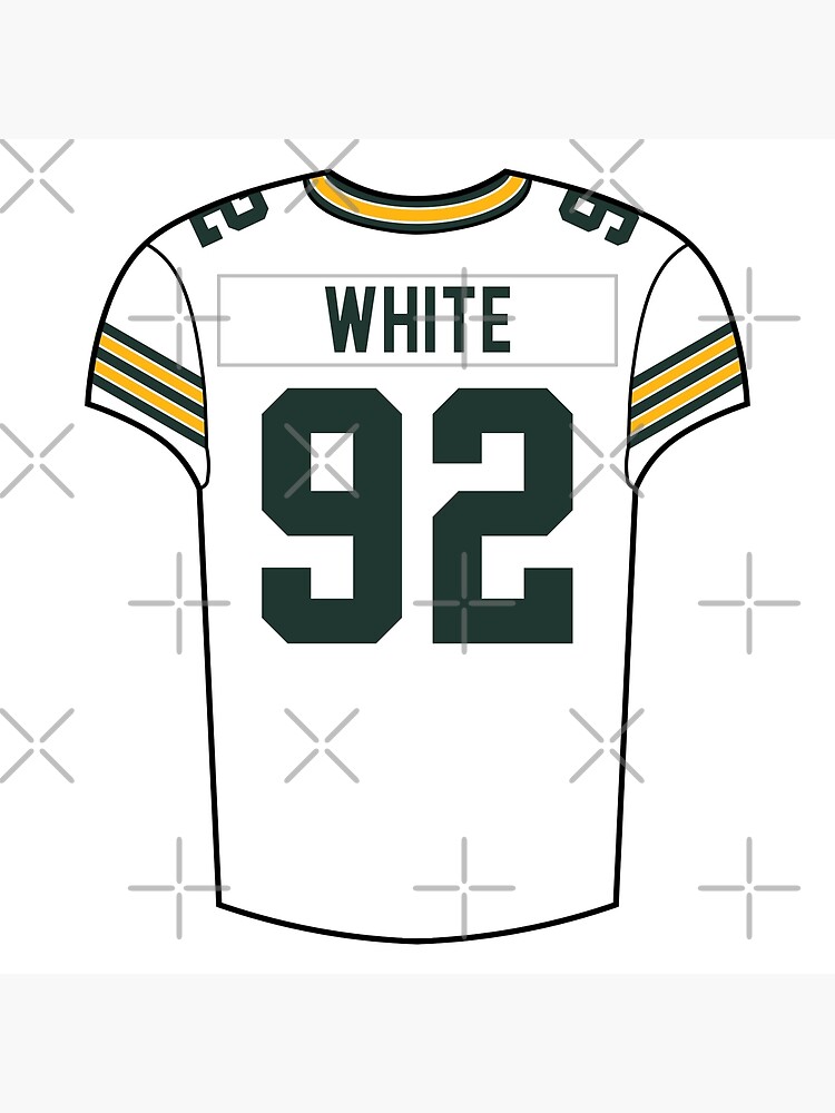 Ahman Green Away Jersey Poster for Sale by designsheaven