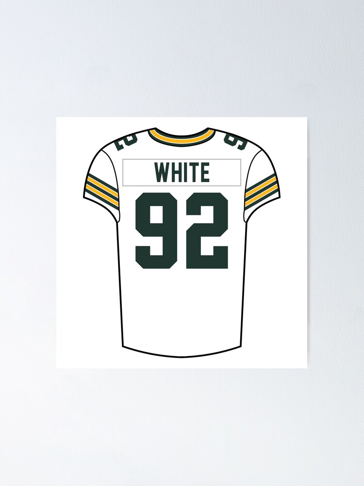 Ahman Green Away Jersey Poster for Sale by designsheaven