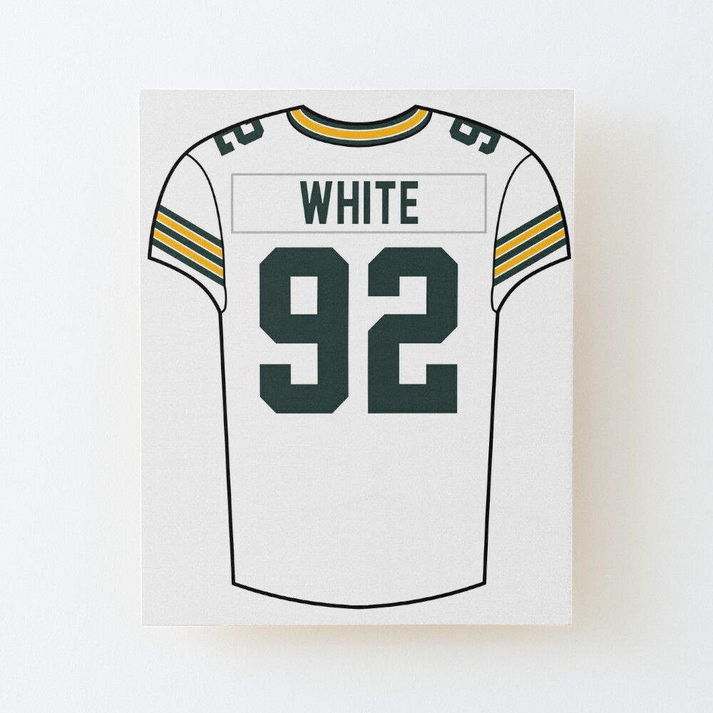 Reggie White Home Jersey Postcard for Sale by designsheaven