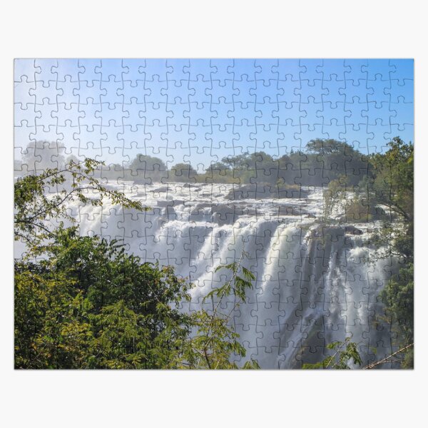 Victoria Falls as seen in Zambia Jigsaw Puzzle