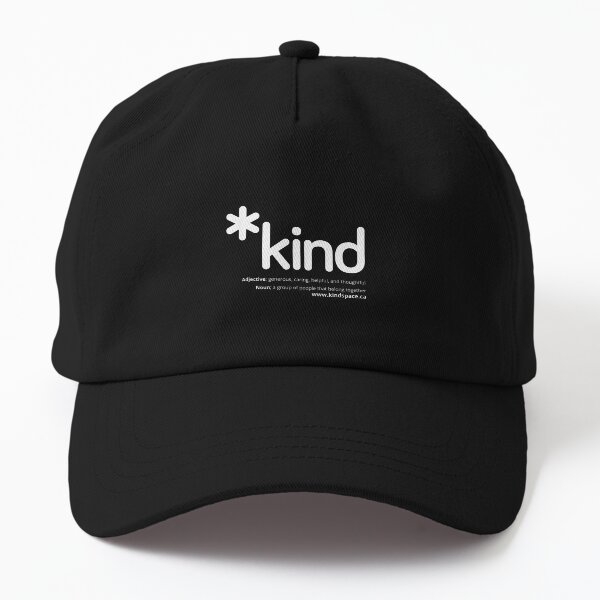 Kind Defined (all white) Dad Hat