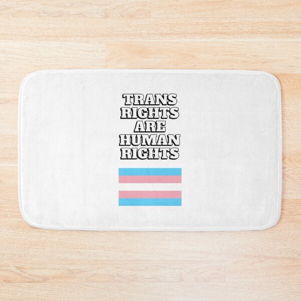 Item preview, Trans Rights Are Human Rights - Transgender Flag designed and sold by Inspirationmotivation.