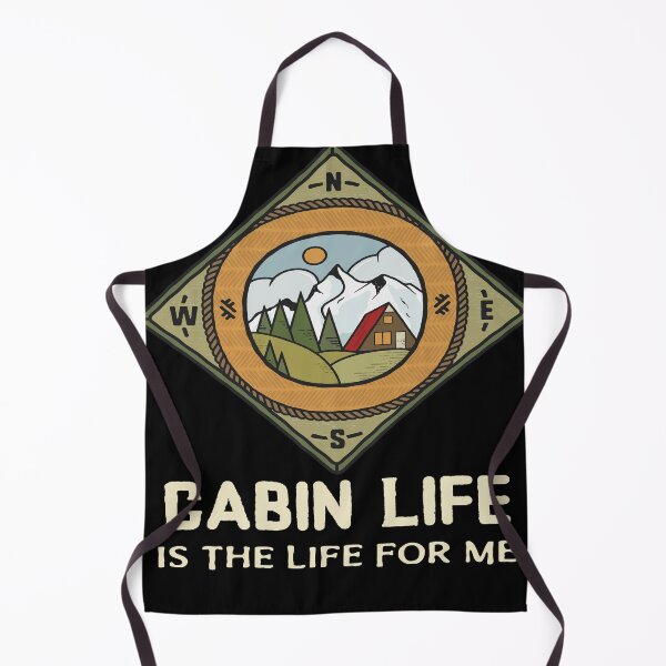 Item preview, Cabin Life Is The Life For Me Retro Vintage Summer Camping - Camping Time, The Adventure Begins - Camping Quote Art designed and sold by LMcDs.