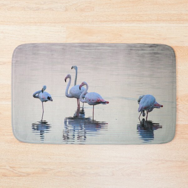 Item preview, South African Flamingoes Wading designed and sold by SafariByMarisa.