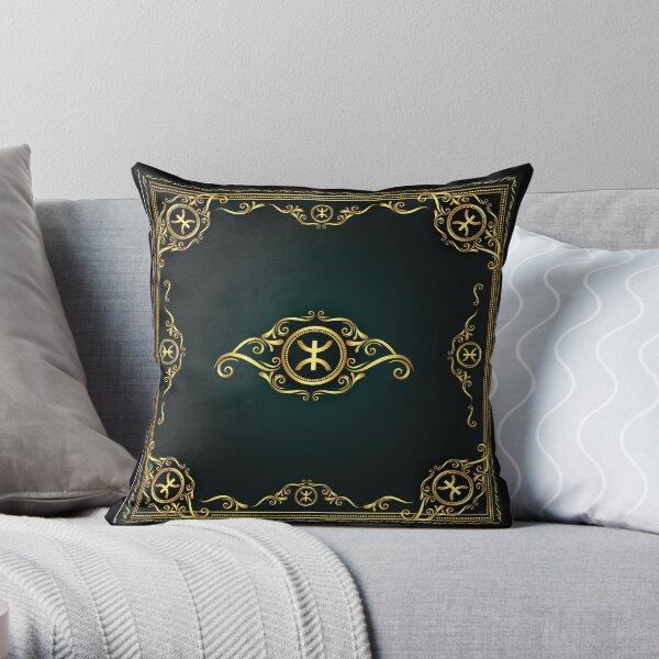 Z AMAZIGH VINTAGE EN OR Coussin