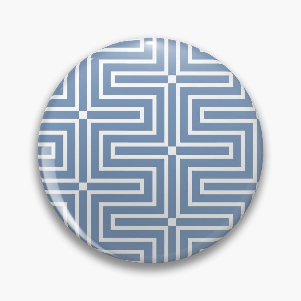 Item preview, Blue and White Tessellation Line Pattern 3 Pairs DE 2022 Trending Color Ocean City DE5879 designed and sold by ColorOfTheYears.
