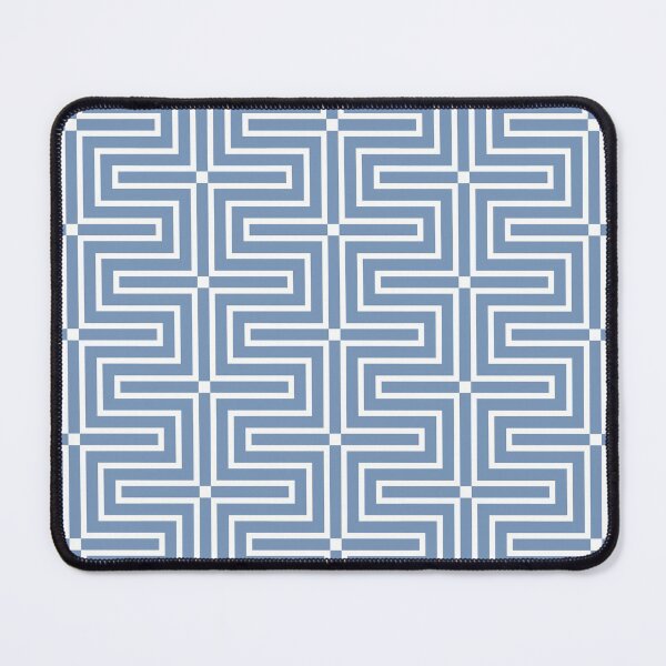Item preview, Blue and White Tessellation Line Pattern 3 Pairs DE 2022 Trending Color Ocean City DE5879 designed and sold by ColorOfTheYears.