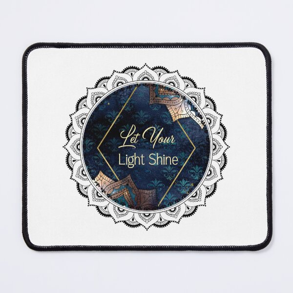 Item preview, Let Your Light Shine Mandala Art designed and sold by ThatMandalaShop.