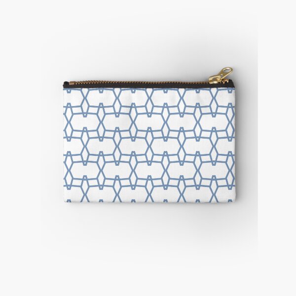 Artikelvorschau, Blue and White Tessellation Line Pattern 9 Pairs DE 2022 Trending Color Ocean City DE5879 entworfen und verkauft von ColorOfTheYears.