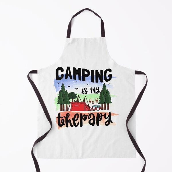 Item preview, Camping Is My Therapy - Trendy Mountains Design Gift Idea For Camping Lovers designed and sold by Prince - Bestseller ★★★★★.
