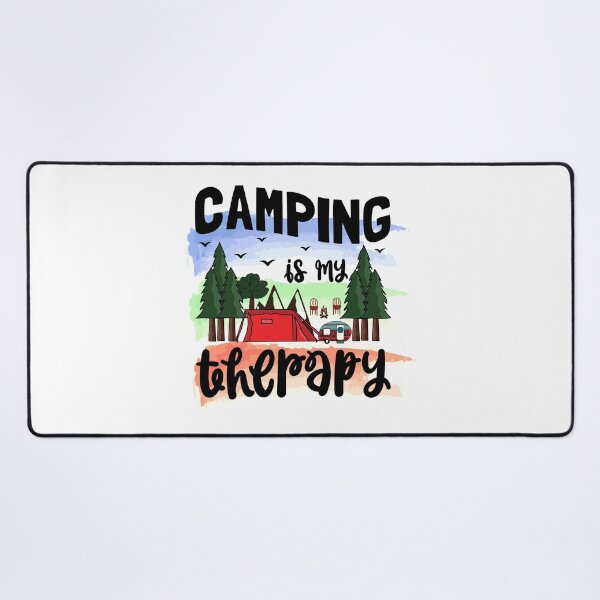 Item preview, Camping Is My Therapy - Trendy Mountains Design Gift Idea For Camping Lovers designed and sold by Prince - Bestseller ★★★★★.