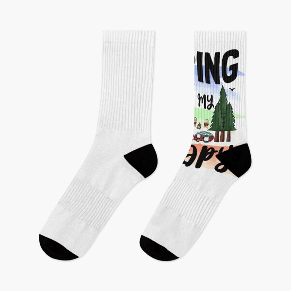 Item preview, Camping Is My Therapy - Trendy Mountains Design Gift Idea For Camping Lovers designed and sold by Prince - Bestseller ★★★★★.