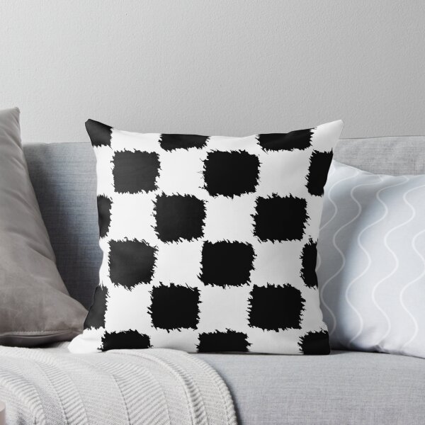 Item preview, Furry Black Checkered Pattern designed and sold by EmmiLooArt.