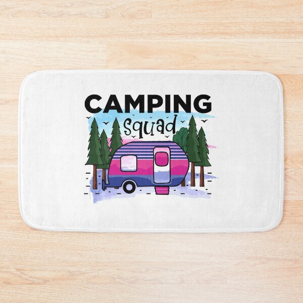 Item preview, Camping Squad - Trendy Mountains Design Gift Idea For Camping Lovers designed and sold by Prince - Bestseller ★★★★★.