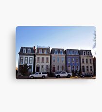 Lafayette Painted Ladies Canvas Print