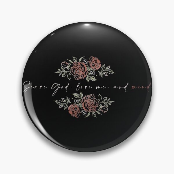 Item preview, Serve God, love me, and mend designed and sold by captain-hooks.