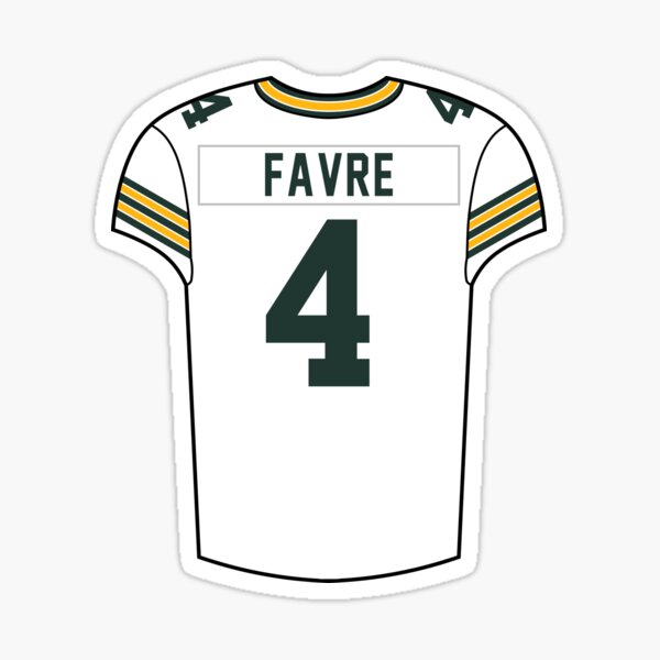 Mason Crosby Away Jersey | Sticker