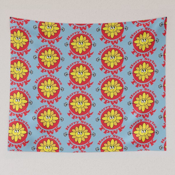 Aperçu de l'œuvre TPWK (étreinte ensoleillée) rouge/bleu créée et vendue par HaiLeesDesign.