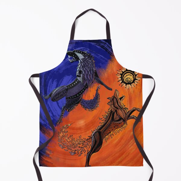 Item preview, Hati & Skoll Redux designed and sold by Fenix McKenna.