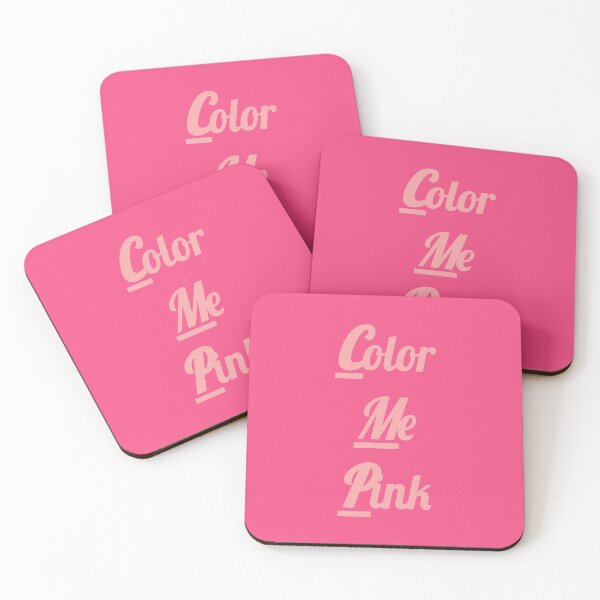 Item preview, Color Me Pink Light Pink Text Design designed and sold by Lurline Halliman.