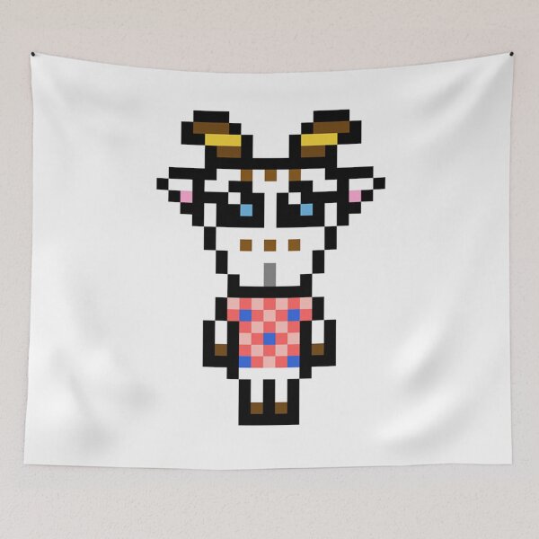 Aperçu de l'œuvre Chèvre Art Original 8 bits créée et vendue par Robogamer.