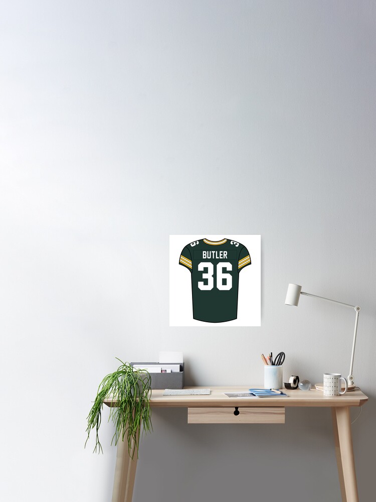 A.J. Hawk Home Jersey Poster for Sale by designsheaven