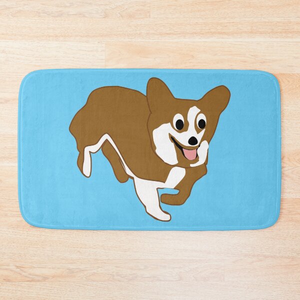 Item preview, Cute Cartoon Pembroke Welsh Corgi Trotting designed and sold by dogplay.