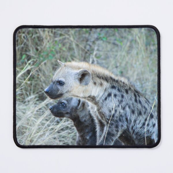 Item preview, Two Curious Hyena Cubs designed and sold by SafariByMarisa.