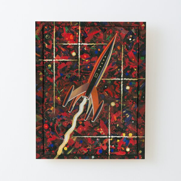 Rocket #70 Wood Mounted Print