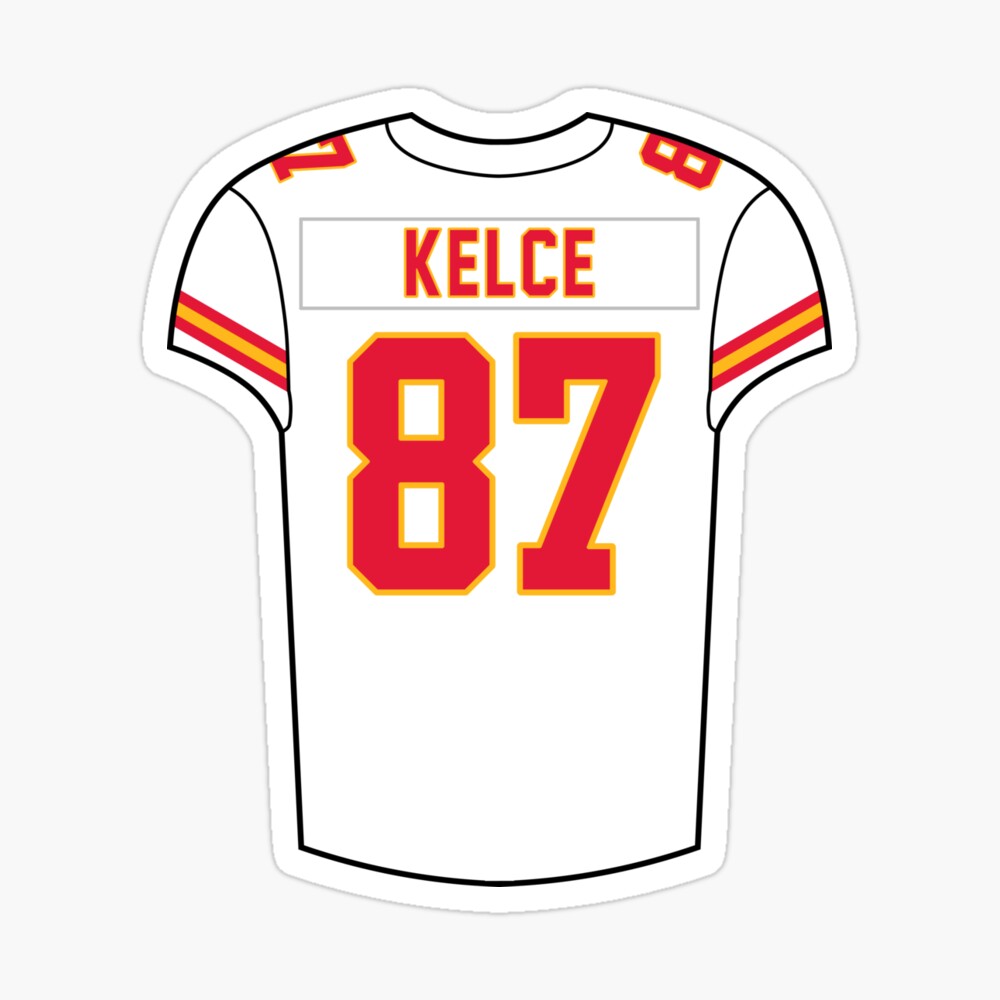 travis kelce jersey shirt