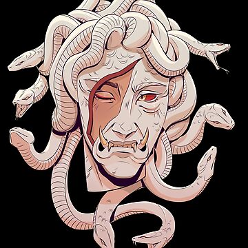 Medusa Sticker for Sale by Sam Bowne